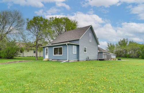 Devils Lake House | Serene Devils Lake House with Deck and Fire Pit!
