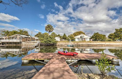 Cape Cay House | Serene Hudson Home on Canal with Direct Gulf Access
