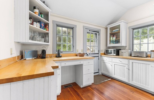 New Fairfield House | Serene island retreat with a private dock on Candlewood lake