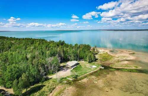 De Tour Village House | Serene Lake Huron Gem with Fishing Dock!