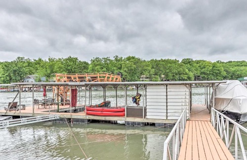 Lake Ozark House | Serene Lake of the Ozarks Retreat with Private Dock!
