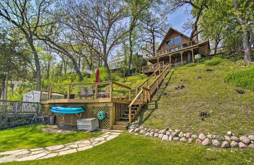 Twin Lakes House | Serene Lakefront Escape Boat Dock and Grill!