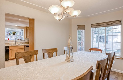 Montgomery Estates House | Serene Montgomery Estates Ski & Beach Haven | Large Deck | Nearby Hiking