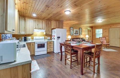 Fort Payne Cabin | Serene & Secluded Alabama Cabin w/Covered Deck!