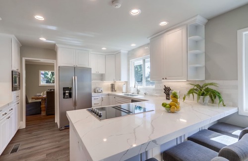Orange House | Serene Upgraded Home: Pool w/Gate, Game Room