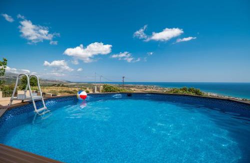Fragkokastello Villa | Serenitas, family house with great views