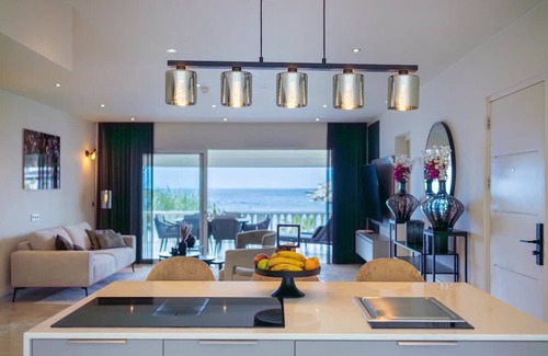 Sint Michiel Apartment | Serenity by the Seascape Marble Blue Bay Bliss