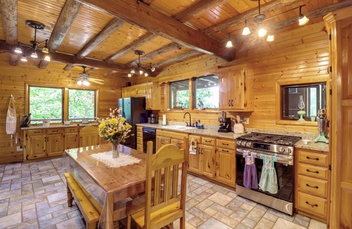 Harrison Cabin | 'Serenity Cabin' w/Game Room & Decks in Harrison!