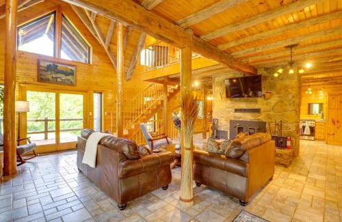 Harrison House | Serenity Cabin with Game Room and Decks in Harrison!