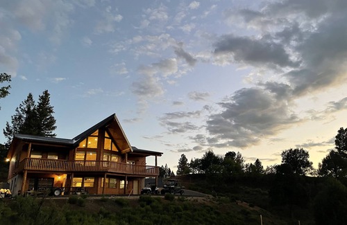 Mammoth Creek Cabin | Serenity in Duck Creek Village - Huge cabin on 6 acres overlooking mountains