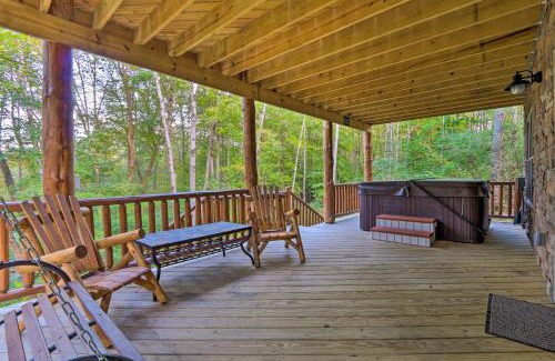 Logan House | Serenity Now Cabin with Fire Pit and Game Room!