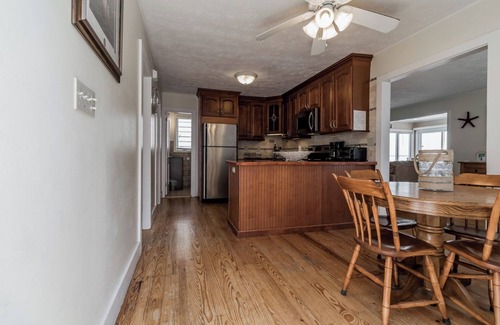 Ocean Park Cottage | Seven miles of sandy beach at your door step and sweeping views of Saco Bay and the Atlantic ocean