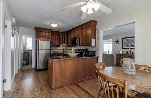 Ocean Park Cottage | Seven miles of sandy beach at your door step and sweeping views of Saco Bay and the Atlantic ocean