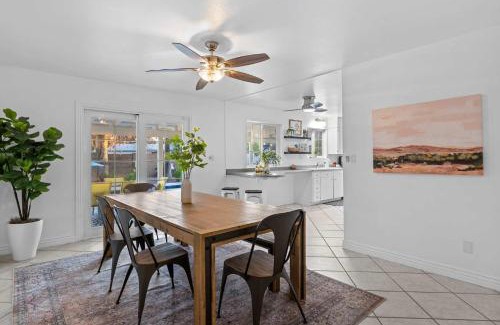 Melrose Paradise House | Shangri La Home - Boho Chic with Patio Pool & Grille