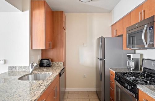 West End Apartment | Sharp Foggy Bottom 1BR w/Gym, Rooftop + Doorman by Blueground
