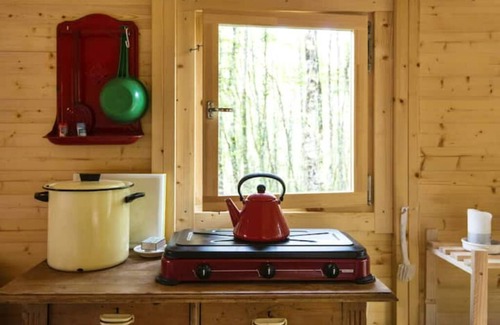 Sougeres-en-Puisaye Cottage | Shepherds hut in a green setting near Guèdelon.