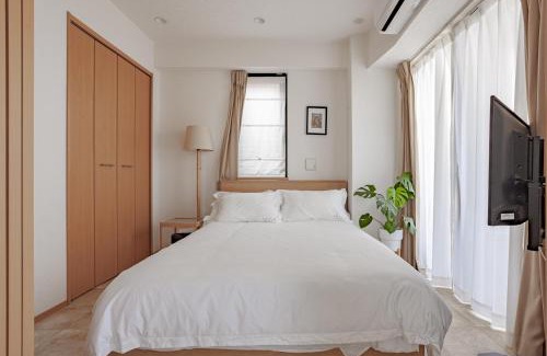 Chinatown Apartment | SHIKA HOME Yokohama Chinatown-Luxury長期滞在OK-Family Groupに最適-キッチン完備 落ち着きある空間