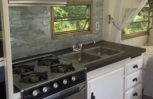 Kootenay Bay House | Shiva Hill Camper with Stunning Glacier Views