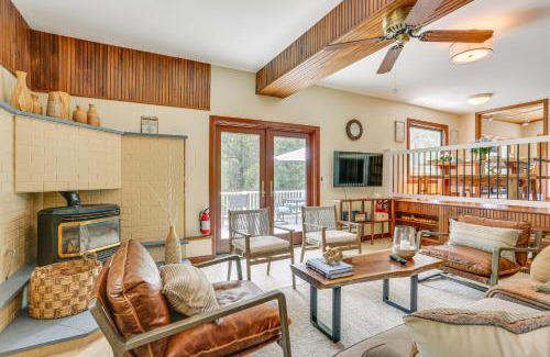 Shohola House | Shohola Creek On-Site Updated Getaway with Deck!