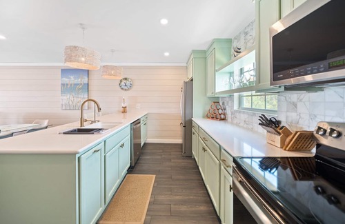 Inlet Beach House | Shoreline Breeze | Steps to the Beach | Beautiful views from 2nd and 3rd balconies