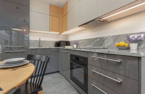 Wola Apartment | Siedmiogrodzka 1 | Wifi, 1 Bedroom, Balcony, Warsaw