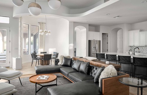 North Scottsdale House | Sierra Luxe: Chic Design,Ultimate Backyard & Pool