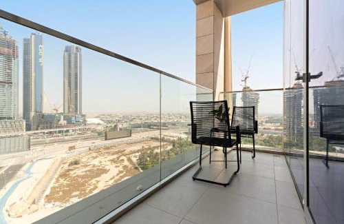 Al Safa Apartment | Silkhaus Luxury 1BDR Stay in Canal Front, Al Wasl