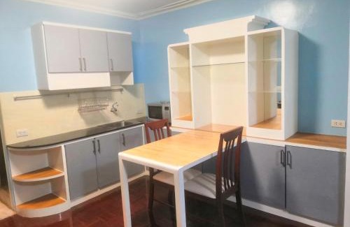 Silom Apartment | Silom room 40 sqm with 2 Queen beds for 4 persons