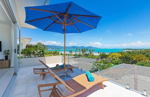 Moo 5 Villa | Single Level BEACHSIDE VILLA - BB2 - at BAYSIDE LUXURY VILLAS Samrong Bay Beach, 3 BED 4 BATH, SEA and SUNSET VIEWS, only 200m walk to the Beach