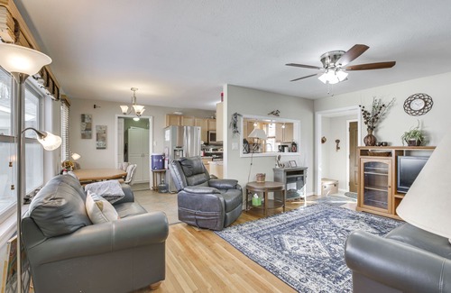 Gillette House | Single-Story Gillette Home: Walk to Lake & Trails!