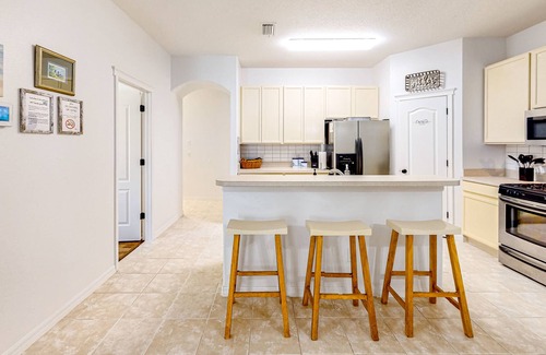 Apollo Beach House | Single-story home with screened patio, grill, AC, & W/D - great location