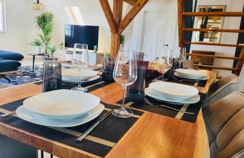 Kaufbeuren Apartment | SiOUX stilvoll eingerichtete Apartments im Stadtkern I NETFLIX I NESPRESSO I