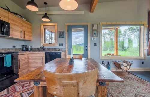 Driggs House | Ski Cabin Vibes on Ski Hill Road with Teton Views