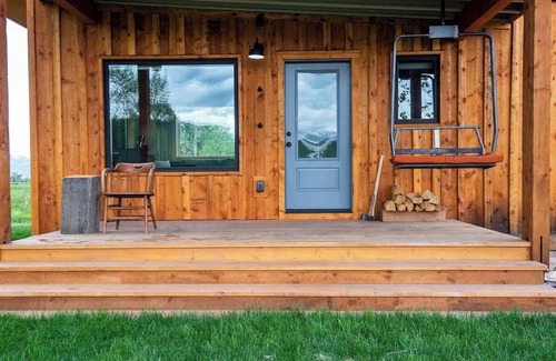 Driggs House | Ski Cabin Vibes on Ski Hill Road with Teton Views