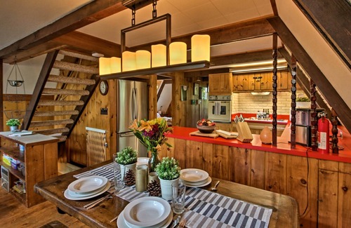 Bartlett Cabin | Ski Chalet on Saco < 2 Mi To Attitash Resort!