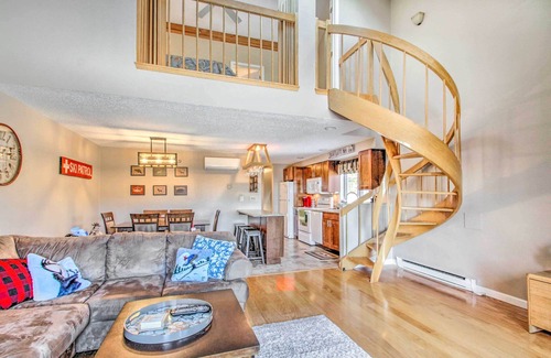 Bartlett Apartment | Ski Condo w/Pool, Close to Story Land & Attitash!