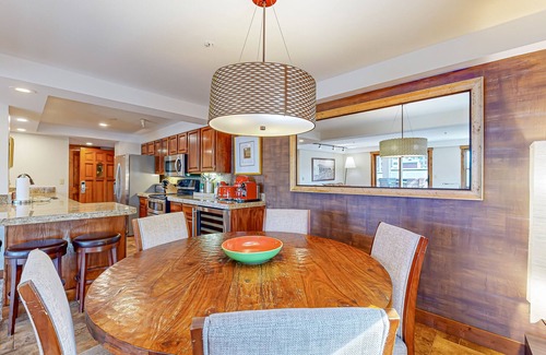 Steamboat Springs Condo | ski-in/out condo with fireplace, washer/dryer, pool, & hot tubs