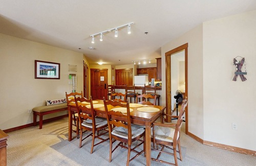 Salt Lake Mountain Resorts Condo | Ski-in/out condo w/mountain view, shared hot tub, pool & resort amenities