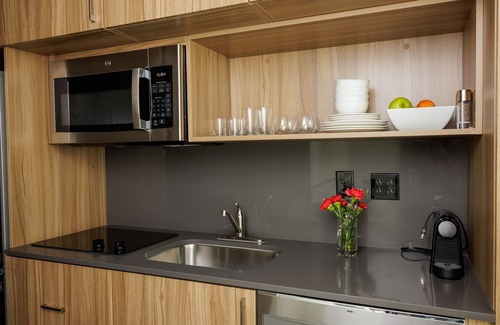 Park City Condo | Ski in/out Studio at a YotelPad in Canyons Village, Park City. Pet Friendly!