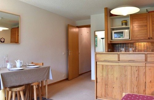 Meribel Centre Apartment | Ski-In/Out Studio with Summer Pool, Balcony, Near Shops & Bus