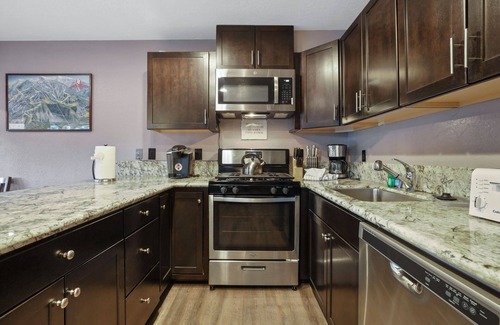 Tahoe Village Condo | Ski In, Ski Out! 3 BDR Steps from Stagecoach Lift w/Private Hot Tub