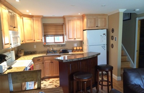 Sunday River Area House | Ski-in Ski-out recently renovated Townhouse. Mountain view.