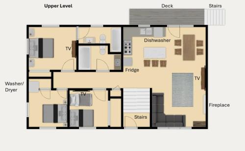 Holladay House | Skiing, Stocked Kitchen, 80in TV, Backyard, WD