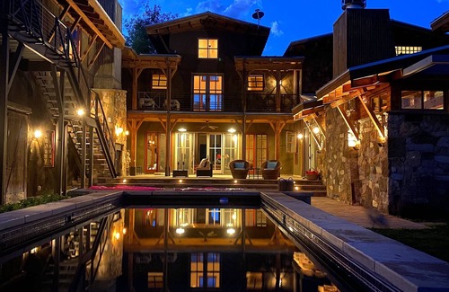 Missouri Heights House | Sky Door Ranch: 35 acres, 8,278 square feet, small infinity pool, and views!