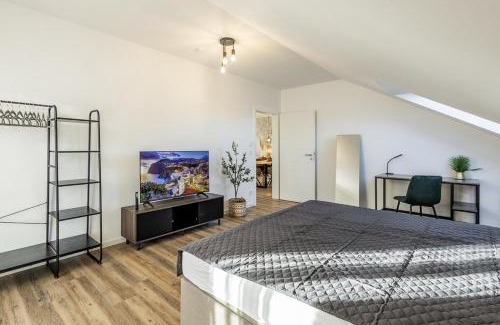 Hamm Apartment | Sky Penthouse 08 I Aufzug I TV I Gasgrill I WiFi