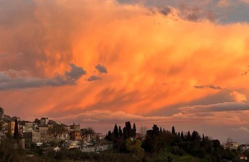 Montopoli di Sabina Apartment | Sky view, Attico vicino Roma
