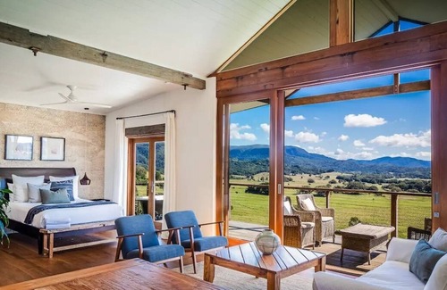 Myocum Villa | Skyfarm Hemp Villa WITH VIEWS of Byron Hinterland