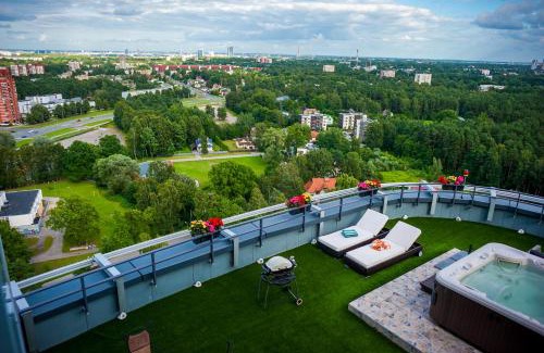Imanta Apartment | Skyhouse Riga Amazing Penthouse and SPA