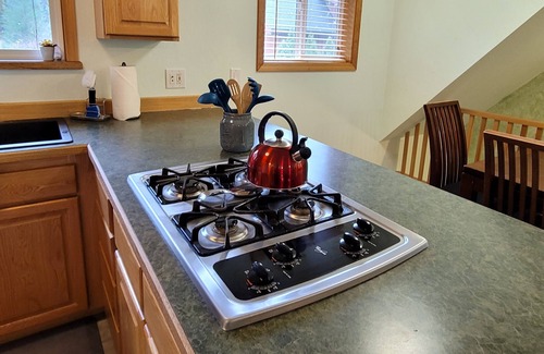 Glacier Apartment | Skyline cottage, private hot tub, wifi sleeps 4!