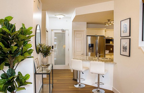 Beltline Apartment | Skyline Loft | 2BR, 2BA with 2 Balconies + BBQ | Sleeps 8 | Tower Views & Fire